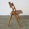 Vintage Folding Chairs by Egon Eiermann for Wilde+Spieth, Set of 4 12