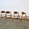 Vintage Folding Chairs by Egon Eiermann for Wilde+Spieth, Set of 4, Image 2