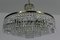 Deckenlampe aus Swarovski Kristallglas, 1950er 13