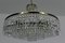 Lampada da soffitto con cristalli Swarovski, anni '50, Immagine 13