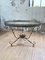 Vintage Bronze & Glass Coffee Table from Petitot, Image 1