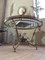 Table Basse Vintage en Bronze et Verre de Petitot 5