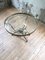 Vintage Bronze & Glass Coffee Table from Petitot 3