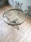 Vintage Bronze & Glass Coffee Table from Petitot, Image 3