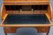 Antikes Bücherregal aus Satinholz mit Rollfach von Edwards & Roberts 4