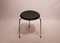 Black Dot Stools by Arne Jacobsen for Fritz Hansen, 1970s, Set of 2 1