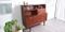 Vintage Rosewood Buffet with Desk, 1960s 4