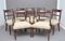 Chaises en Acajou, 1830s, Set de 8 2