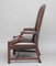 Vintage Mahogany Library Chair, 1930s 4