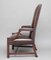 Vintage Mahogany Library Chair, 1930s, Image 4
