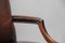 Vintage Mahogany Library Chair, 1930s 11