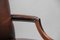 Vintage Mahogany Library Chair, 1930s, Image 11