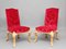 Vintage George I Style Gilt Wood Chairs, 1920s, Set of 2 2