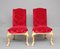 Vintage George I Style Gilt Wood Chairs, 1920s, Set of 2 1