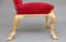 Vergoldete Vintage Holzstühle im George I Stil, 1920er, 2er Set 8