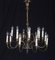 Vintage Large Brass 16-Arm Chandelier, Image 2