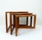 Vintage Danish Teak Nesting Tables 6