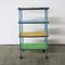 Vintage Industrial Colorful Shelves 1