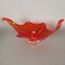 Large Red Murano Glass Bowl, 1950s 6