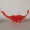 Large Red Murano Glass Bowl, 1950s, Image 1
