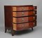 Mahogany Bow Front Dresser, 1800s 3