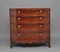 Mahogany Bow Front Dresser, 1800s 1