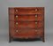 Mahogany Bow Front Dresser, 1800s, Image 1