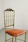 Italienischer Mid-Century Stuhl von Giuseppe Gaetano Descalzi für Chiavari, 1950er 8