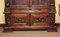 19th-Century Walnut Cabinet with Showcase 4