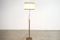 ST227 Floor Lamp with Leather Shade, 1970s, Image 1