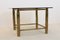 Faux Bamboo Brass Side Table, 1960s 8