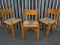 Meribel Chairs by Charlotte Perriand, 1950s, Set of 3 2