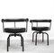 LC7 Swivel Chairs by Charlotte Perriand & Le Corbusier for Cassina, 1970s, Set of 6 14