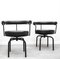 LC7 Swivel Chairs by Charlotte Perriand & Le Corbusier for Cassina, 1970s, Set of 6, Image 14