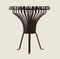 Large Mid-Century French Brazier Fire Basket, Image 2