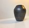Scandinavian Black Glaze Ceramic Vase, 1960s 2