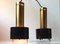 Danish Brass and Crystal Pendant Lamps by Kay Kørbing for Lyfa, 1960s, Set of 2 2