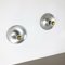 Modernist Space Age Disc Wall Lights from Honsel Lights, 1960s 8
