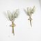 Modernist Italian Metal Sconces, 1960s, Set of 2 2