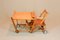 Wooden Highchair & Table, 1900s, Image 7