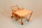 Wooden Highchair & Table, 1900s 5
