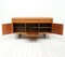 Britisches Sideboard aus Wellenahornholz & Messing, 1950er 3