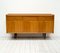 British Tiger Maple and Brass Sideboard, 1950s 1