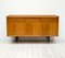 British Tiger Maple and Brass Sideboard, 1950s, Image 1