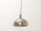 Italian Nickel Ceiling Lamp, 1960s 1