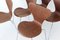 Model 3107 Stacking Chair in Teak by Arne Jacobsen for Fritz Hansen, 1960s, Image 7