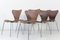Model 3107 Stacking Chair in Teak by Arne Jacobsen for Fritz Hansen, 1960s, Image 1