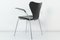 Chaise Empilable 3207 par Arne Jacobsen pour Fritz Hansen,1968 7