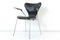 Sedia impilabile 3207 di Arne Jacobsen per Fritz Hansen, 1968, Immagine 2