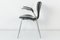 Sedia impilabile 3207 di Arne Jacobsen per Fritz Hansen, 1968, Immagine 3